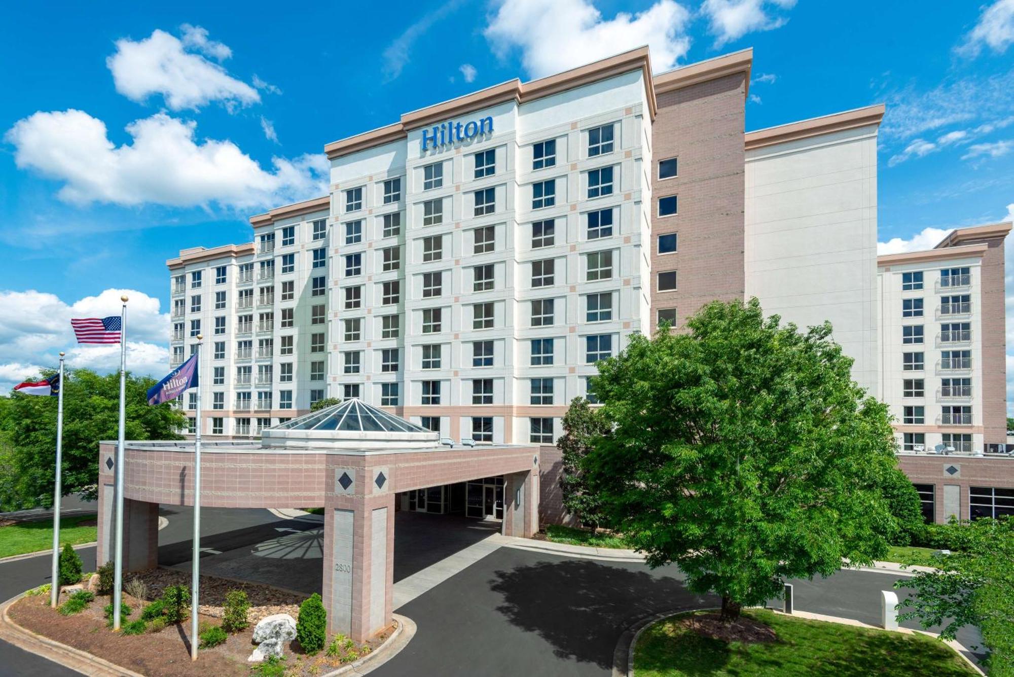 Hilton Charlotte Airport Hotel Экстерьер фото
